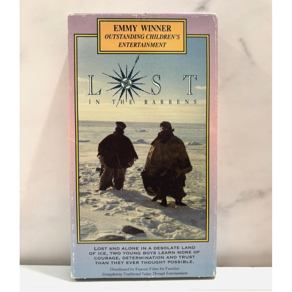 Lost in the Barrens VHS 1990 Emmy Winner Children's Adventure Drama Feature Film